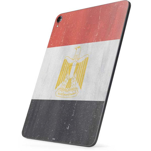 Egypt Flag Distressed Apple iPad Pro Skin